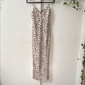 Floral Spaghetti Strap Maxi Dress